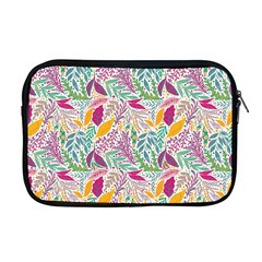 Leaves Colorful Leaves Seamless Design Leaf Apple Macbook Pro 17  Zipper Case by Simbadda