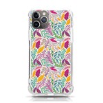 Leaves Colorful Leaves Seamless Design Leaf iPhone 11 Pro 5.8 Inch TPU UV Print Case Front