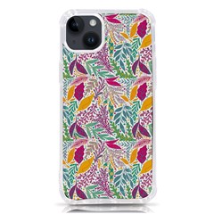 Leaves Colorful Leaves Seamless Design Leaf Iphone 14 Plus Tpu Uv Print Case by Simbadda