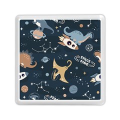 Space Theme Art Pattern Design Wallpaper Memory Card Reader (square) by Simbadda