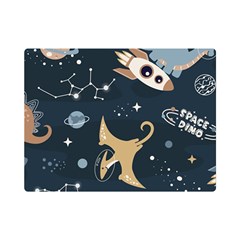 Space Theme Art Pattern Design Wallpaper Premium Plush Fleece Blanket (mini) by Simbadda