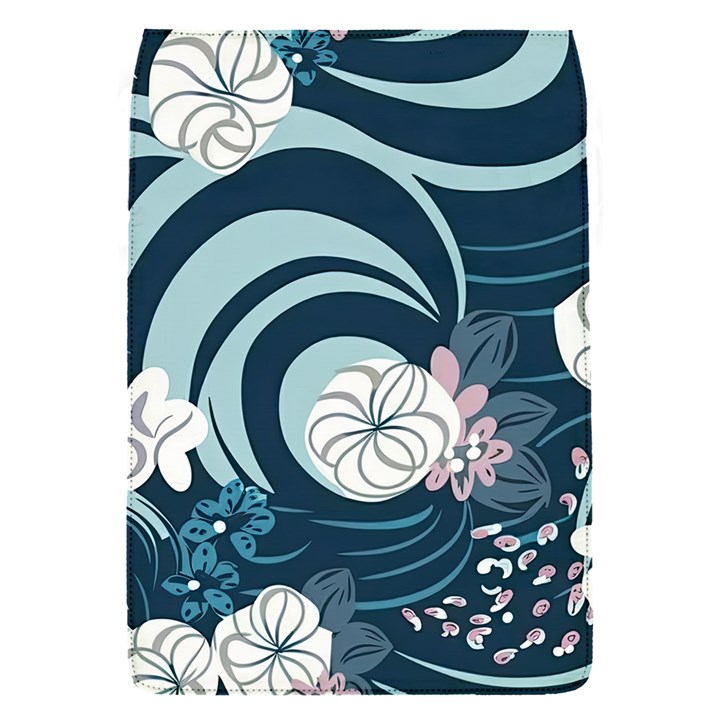 Flowers Pattern Floral Ocean Abstract Digital Art Removable Flap Cover (S)