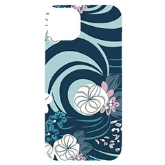 Flowers Pattern Floral Ocean Abstract Digital Art Iphone 14 Plus Black Uv Print Case by Simbadda