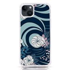 Flowers Pattern Floral Ocean Abstract Digital Art Iphone 14 Plus Tpu Uv Print Case