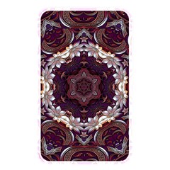 Rosette Kaleidoscope Mosaic Abstract Background Memory Card Reader (rectangular) by Simbadda