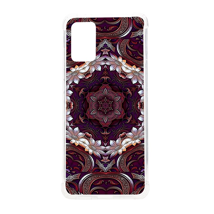 Rosette Kaleidoscope Mosaic Abstract Background Samsung Galaxy S20Plus 6.7 Inch TPU UV Case