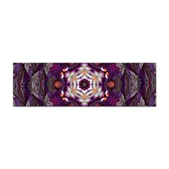 Rosette Kaleidoscope Mosaic Abstract Background Art Sticker Bumper (10 pack)