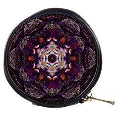 Rosette Kaleidoscope Mosaic Abstract Background Art Mini Makeup Bag