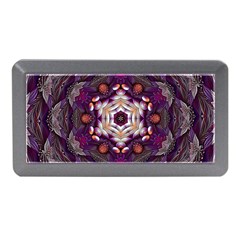 Rosette Kaleidoscope Mosaic Abstract Background Art Memory Card Reader (Mini)