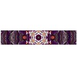 Rosette Kaleidoscope Mosaic Abstract Background Art Large Premium Plush Fleece Scarf  Front