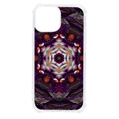 Rosette Kaleidoscope Mosaic Abstract Background Art iPhone 13 mini TPU UV Print Case