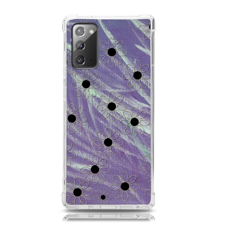 Hand Painted Branches With Collage Wood Bloom In Peace Samsung Galaxy Note 20 TPU UV Case