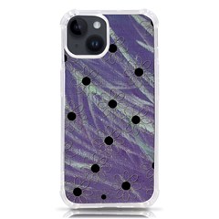 Hand Painted Branches With Collage Wood Bloom In Peace Iphone 14 Tpu Uv Print Case