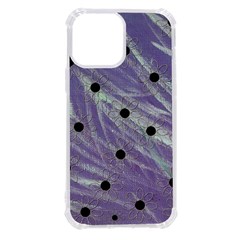 Hand Painted Branches With Collage Wood Bloom In Peace Iphone 13 Pro Max Tpu Uv Print Case by pepitasart