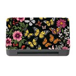 Flowers Butterfly Blooms Flowering Spring Memory Card Reader with CF Front