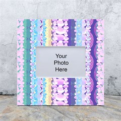 Background Graphic Beautiful Wallpaper Art White Box Photo Frame 4  X 6  by Simbadda