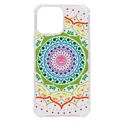 Mandala Pattern Rainbow Pride Iphone 13 Pro Max Tpu Uv Print Case by Simbadda