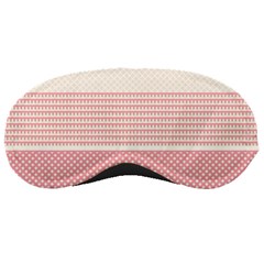 Background Pink Beige Decorative Texture Craft Sleeping Mask by Simbadda