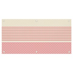 Background Pink Beige Decorative Texture Craft Banner And Sign 4  X 2  by Simbadda