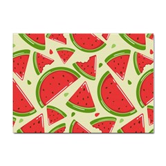 Cute Watermelon Seamless Pattern Sticker A4 (100 Pack) by Simbadda