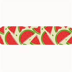 Cute Watermelon Seamless Pattern Large Bar Mat by Simbadda