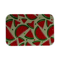 Cute Watermelon Seamless Pattern Open Lid Metal Box (silver)   by Simbadda