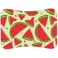 Cute Watermelon Seamless Pattern Velour Seat Head Rest Cushion by Simbadda