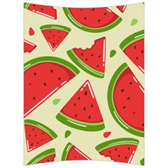 Cute Watermelon Seamless Pattern Back Support Cushion by Simbadda