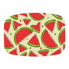 Cute Watermelon Seamless Pattern Mini Square Pill Box by Simbadda