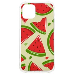 Cute Watermelon Seamless Pattern Iphone 12/12 Pro Tpu Uv Print Case by Simbadda