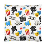 Cinema Icons Pattern Seamless Signs Symbols Collection Icon Standard Cushion Case (Two Sides) Front