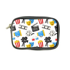 Cinema Icons Pattern Seamless Signs Symbols Collection Icon Coin Purse by Simbadda