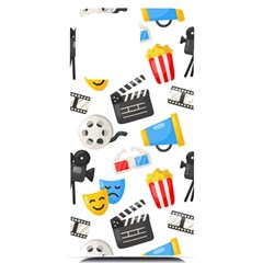 Cinema Icons Pattern Seamless Signs Symbols Collection Icon Iphone 14 Pro Max Black Uv Print Case by Simbadda