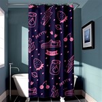 Various Cute Girly Stuff Seamless Pattern Shower Curtain 36  x 72  (Stall)  Curtain(36 X72 )