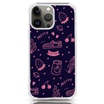 Various Cute Girly Stuff Seamless Pattern iPhone 13 Pro Max TPU UV Print Case Front