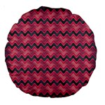 Background Pattern Structure Large 18  Premium Round Cushions Back