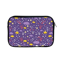 Pattern Cute Clouds Stars Apple Ipad Mini Zipper Cases by Simbadda