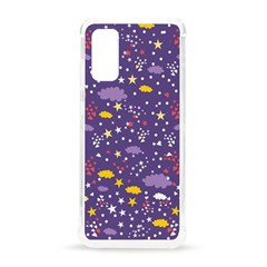 Pattern Cute Clouds Stars Samsung Galaxy S20 6 2 Inch Tpu Uv Case by Simbadda