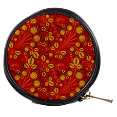 Seamless Pattern Slavic Folk Style Mini Makeup Bag by Simbadda