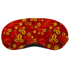 Seamless Pattern Slavic Folk Style Sleeping Mask by Simbadda