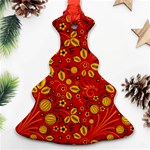 Seamless Pattern Slavic Folk Style Ornament (Christmas Tree)  Front