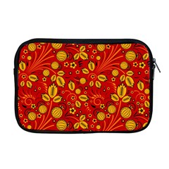 Seamless Pattern Slavic Folk Style Apple Macbook Pro 17  Zipper Case by Simbadda