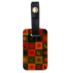 Space Pattern Multicolour Luggage Tag (one Side) by Simbadda