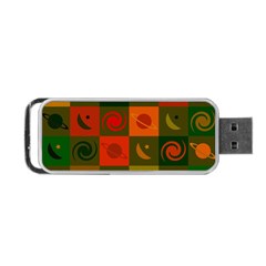 Space Pattern Multicolour Portable Usb Flash (two Sides) by Simbadda