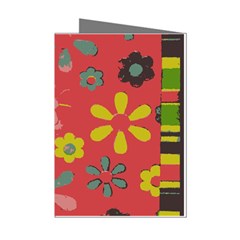 Flowers Pattern Mini Greeting Cards (Pkg of 8)