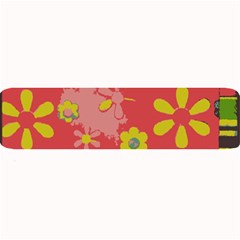 Flowers Pattern Large Bar Mat