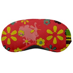 Flowers Pattern Sleeping Mask