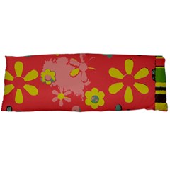 Flowers Pattern Body Pillow Case (Dakimakura)