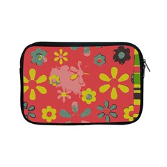 Flowers Pattern Apple iPad Mini Zipper Cases