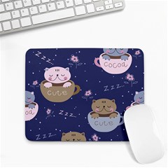 Cute Kittens Sleep Sweetly Mugs Small Mousepad by Simbadda